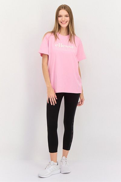 Ellesse Women Sportswear Fit Short Sleeve Outdoor Top, Pink