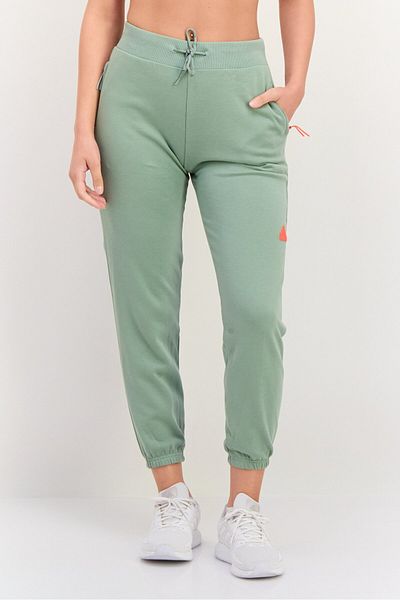 adidas Women Sportswear Fit Training City Escape Sweatpants, Olive