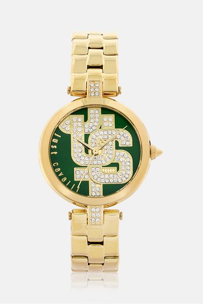 Just Cavalli Women JC1L241M0065 Stainless Steel Analog Watches, Gold