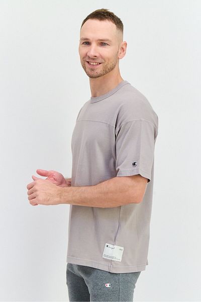 Champion Men Sportswear Fit Short Sleeves Training T-shirt, Light Grey