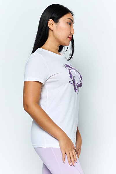 Puma Women Sportswear Fit Short Sleeves Running T-Shirt, White
