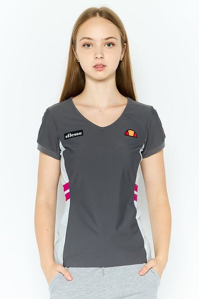 Ellesse Women Sportswear Fit Short Sleeve Training Top, Grey