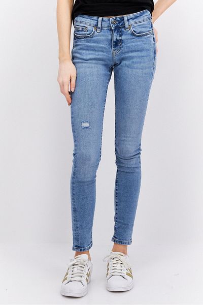 Esprit Women Skinny Fit Light Wash Stretchable Jeans, Blue