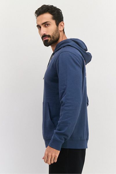 Hurley Men Sportswear Fit Long Sleeve Training Fleece Sweatshirt, Slate Grey