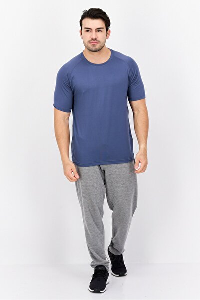 Legend Men Sportswear Fit Short Sleeves Training T-shirt, Slate Blue