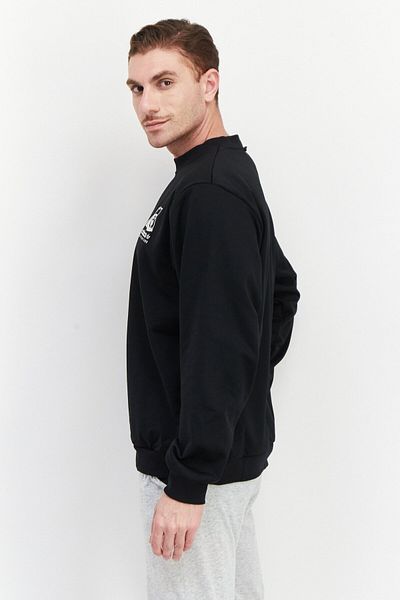adidas Men Sportswear Fit Long Sleeve Training Sweatshirt, Black