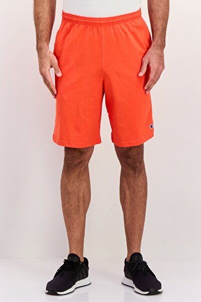Champion شورت رياضي قصير للتدريب للرجال، أحمر