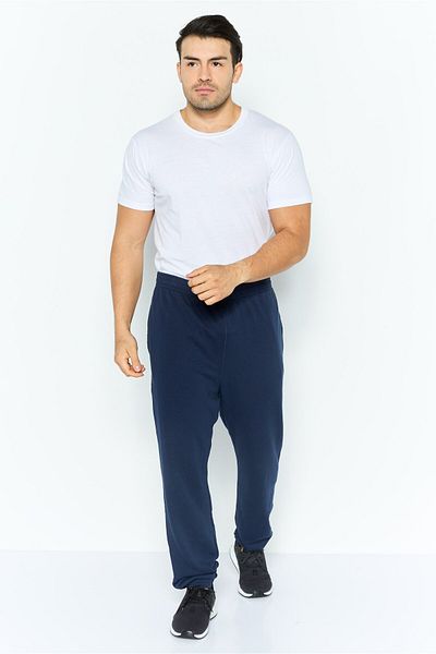 Reebok Men Sportswear Fit Drawstring Training Pants, Navy