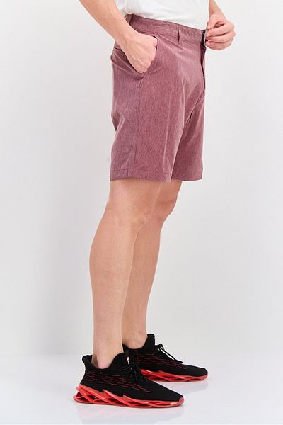 Vintage 1946 Men Sportswear Fit Outdoor Shorts, Maroon