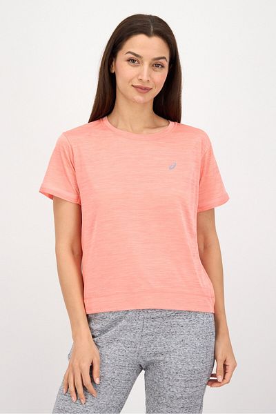 Asics Women Sportswear Fit Short Sleeves Running Top, Coral