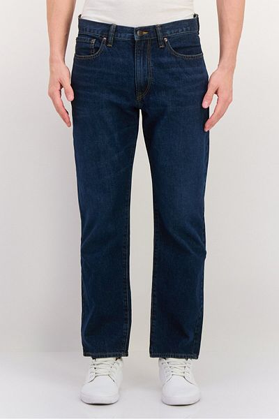 GAP Men Straight Fit Wash No Stretchable Denim, Navy