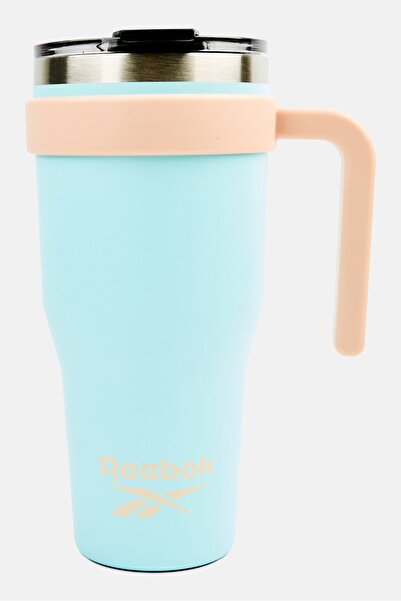 Reebok Stainless Steel Tumbler With Handle 1180ml, Light Blue