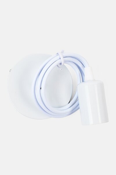 Muy Mucho كابل مصباح السقف 10 × 120 سم، أبيض