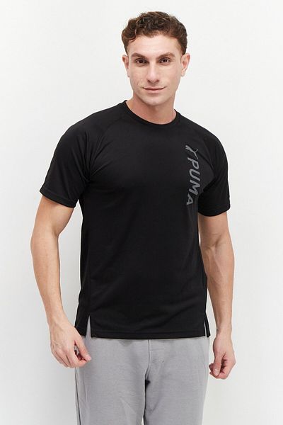 Puma Men Sportswear Fit Short Sleeves Training T-Shirt, Black