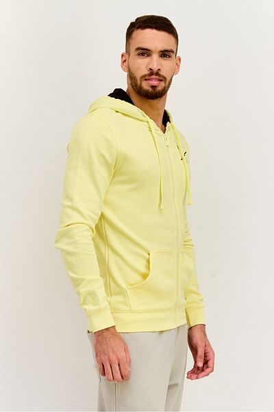 Hurley Men Sportswear Fit Outdoor Hoodies, Yellow