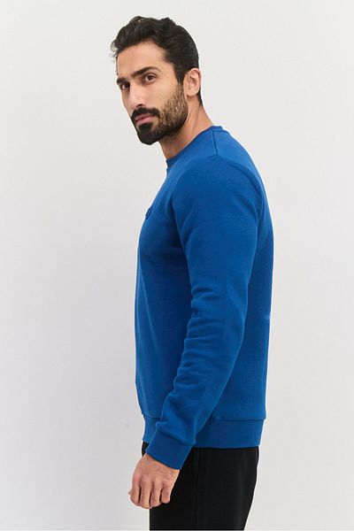 Hurley Men Sportswear Fit Outdoor Sweatshirts, Teal Blue