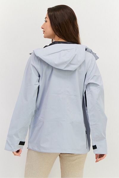 Puma Women Sportswear Fit Brand Logo Outdoor Windbreaker Jacket, Grey