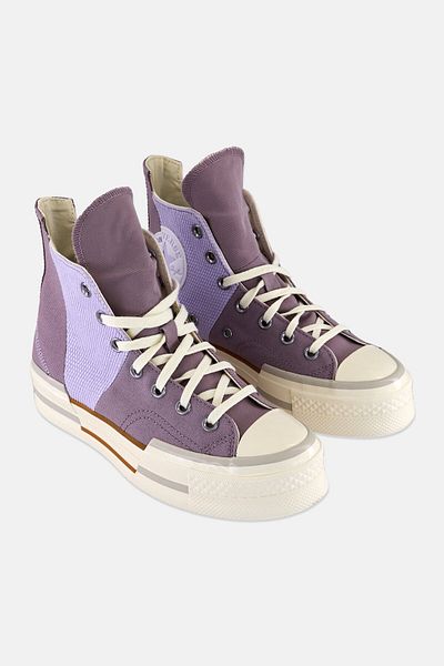 converse Men Lace Up Outdoor Shoes, Lilac