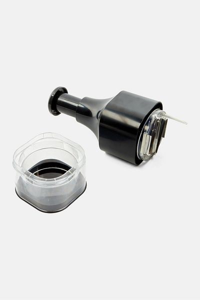 Bombay Food Chopper With Blade Cover, Black