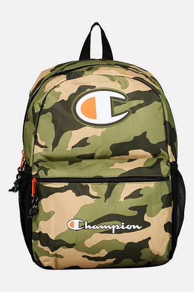 Champion Men Camouflage Sports Backpack, Multicolor