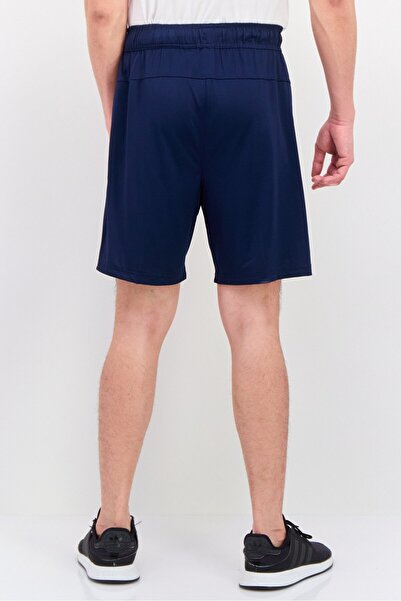 Legend Men Sportswear Fit Drawstring Training 7 Inseam Shorts, Navy