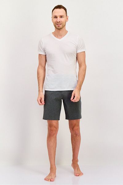 Quiksilver Men Heather Beach Shorts, Grey