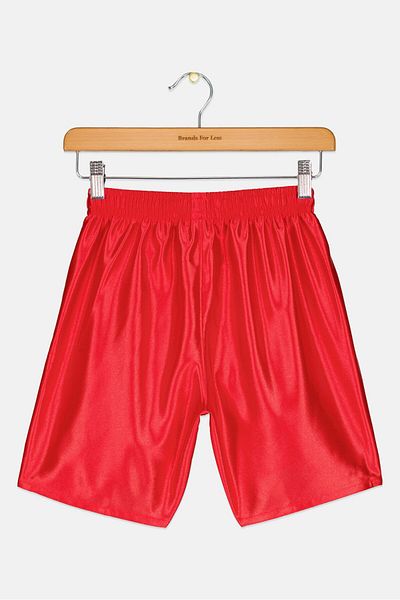 Puma Kids Girl Sportswear Fit Training Shorts, Red