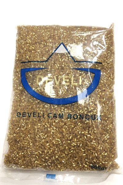 Hayalperest boncuk Κίτρινες χάντρες κοπής 2,5 mm 500 γρ