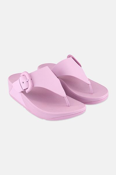 Fitflop حذاء نسائي بكعب إسفيني من Lulu Covered، أرجواني