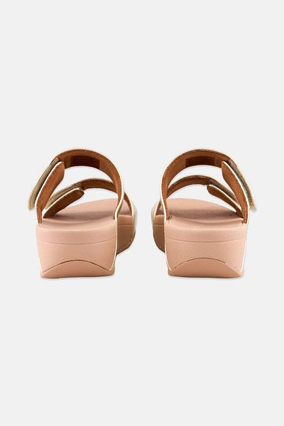Fitflop Women Velcro Casual Sandals, Gold