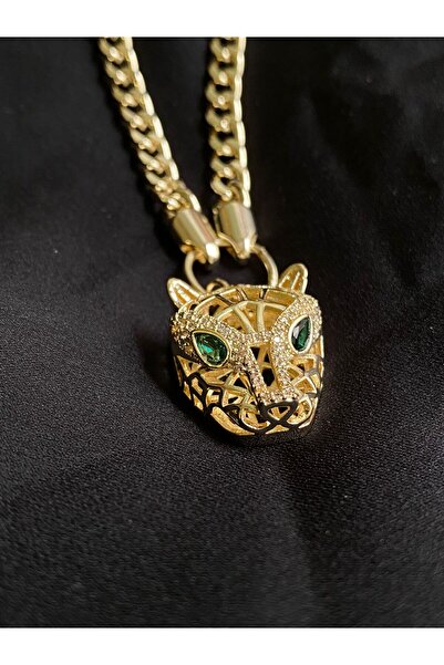 Passionis Jewelry Kurt Başı Zirkon Taşlı Kolye