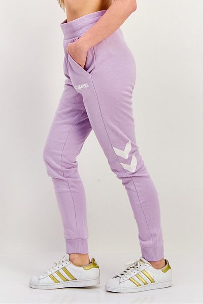 hummel Women Sportswear Fit Drawstring Training Pants, Lilac