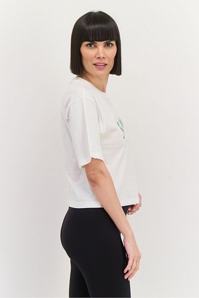 Puma Women Sportswear Fit Short Sleeve Training T-shirts, White