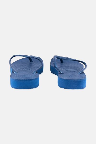 Havaianas Women Style 2 Slim Flatform Slippers, Comfy Blue