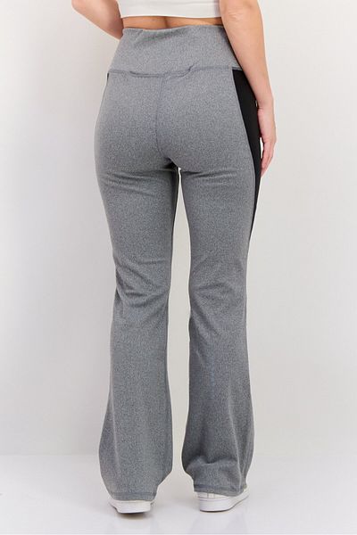 Nine West Women Sportswear Fit Heather Training Sweatpants, Grey