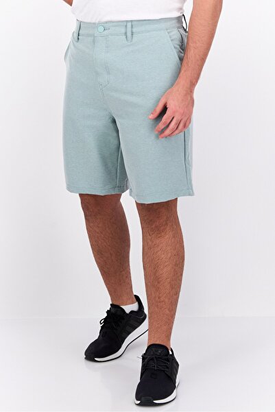 Nordland شورت تشينو مطاطي للرجال، أخضر هيذر