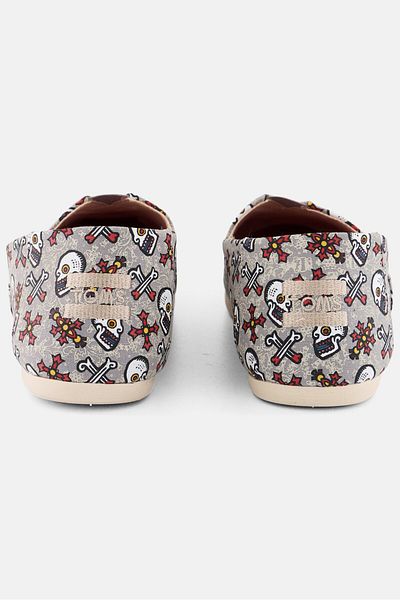 Toms Women Slip On Casual Shoes, Grey Combo