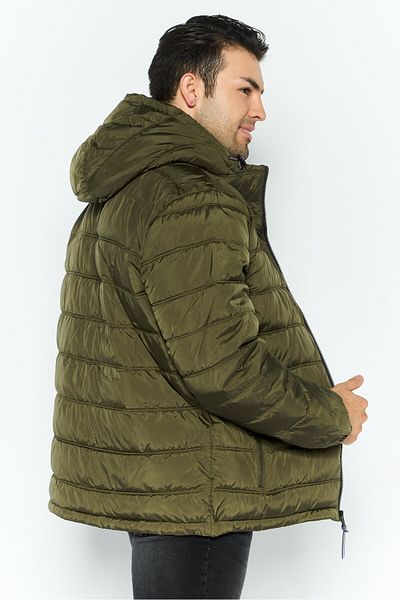 London Fog Men Quilted Puffer Jacket, Olive