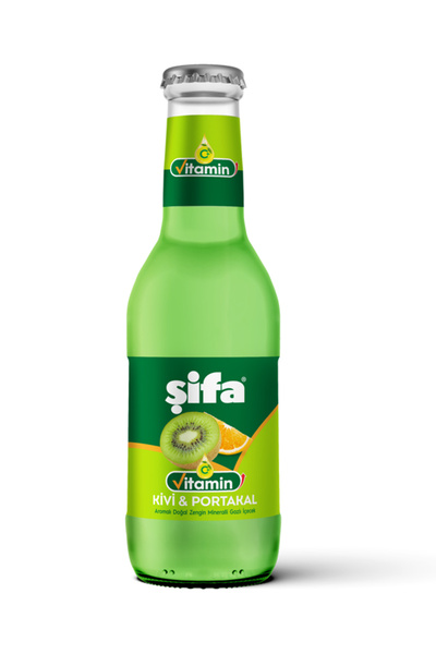 Şifa ŞİFA C VİTAMİNLİ KİVİ&PORTAKAL AROMALI DOĞAL ZENGİN MİNERALLİ SU 24*200 ML