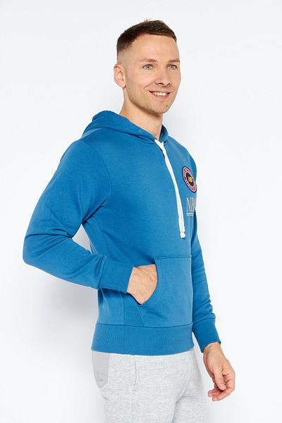 New Balance Men Sportswear Fit Training Hoodie, Blue