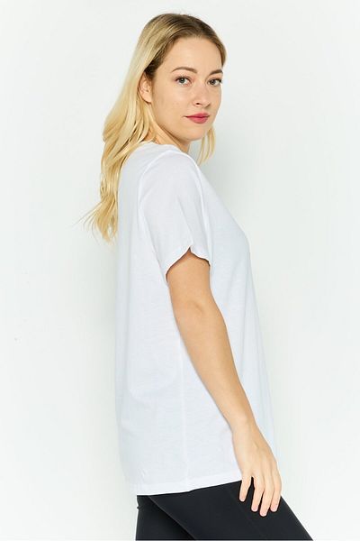 Puma Women Sportswear Fit Short Sleeve Outdoor T Shirt, White