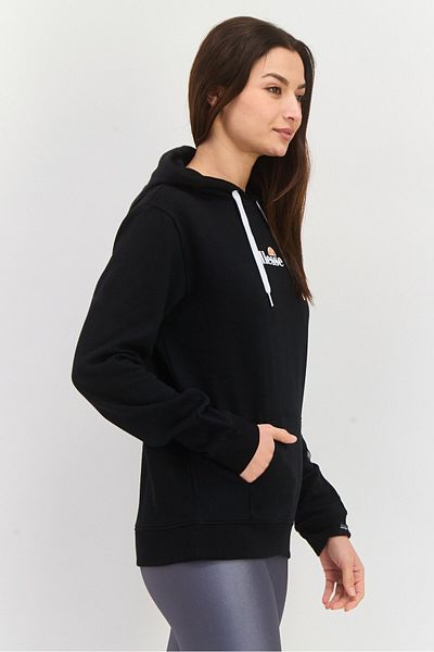 Ellesse Women Sportswear Fit Long Sleeves Outdoor Sweatshirt, Black