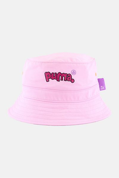 Puma Men Brand Logo Bucket Hat, Pink