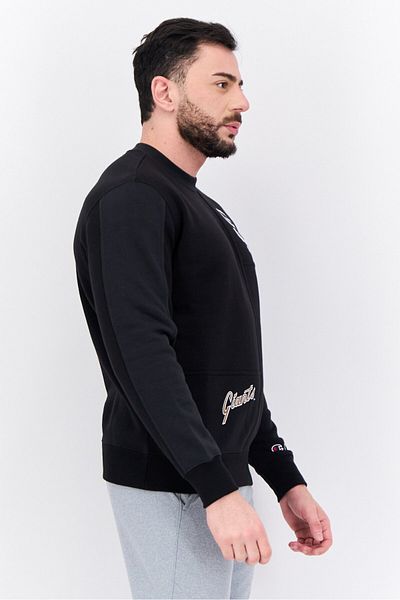 Champion Men Sportswear Fit Outdoor Sweatshirt, Black Combo