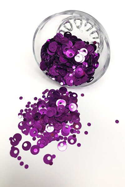 Hayalperest boncuk Fuşya Patik ve Çanta Pulu 10 mm