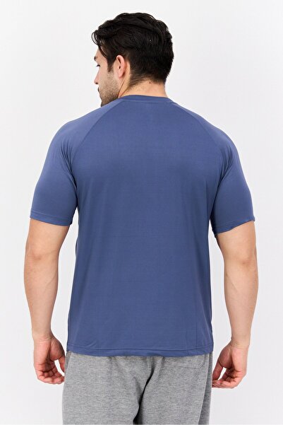 Legend Men Sportswear Fit Short Sleeves Training T-shirt, Slate Blue