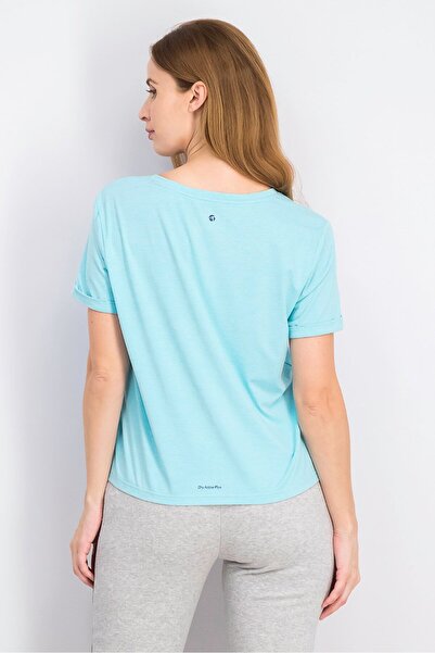 Tchibo Women Sportswear Fit Outdoor Shirt, Turquoise