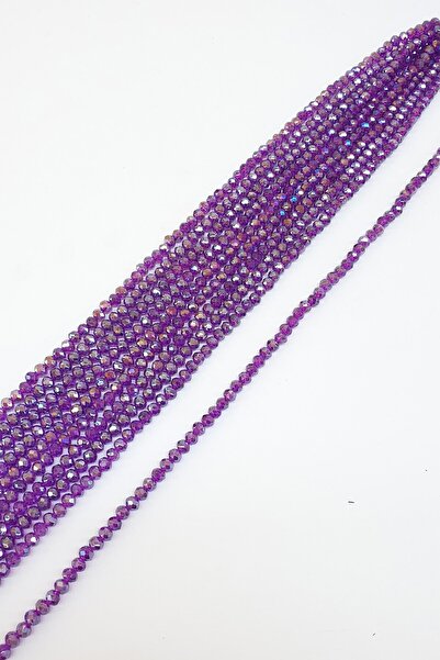 Hayalperest boncuk خرز كريستال بنفسجي أرجواني من الجنجاني 6 مم