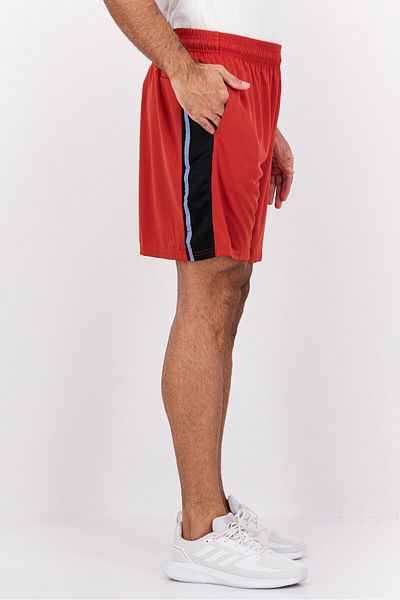 Cougar Sport Men Sportswear Fit Training Shorts, Rust Red