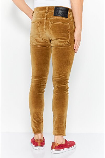 Diesel Men D Amny Skinny Fit Plain Stretchable Jeans, Brown